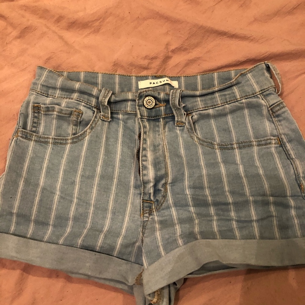 pacsun jean shorts